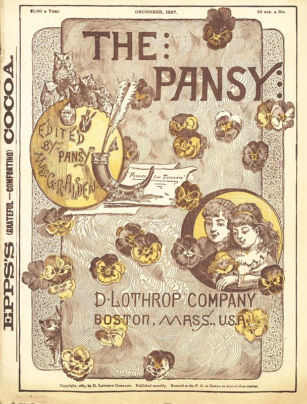 The Pansy Magazine, Vol. 15, Dec. 1887