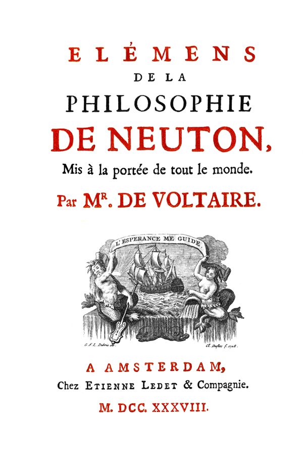 Elémens de la philosophie de Neuton: Mis à la portée de tout le monde