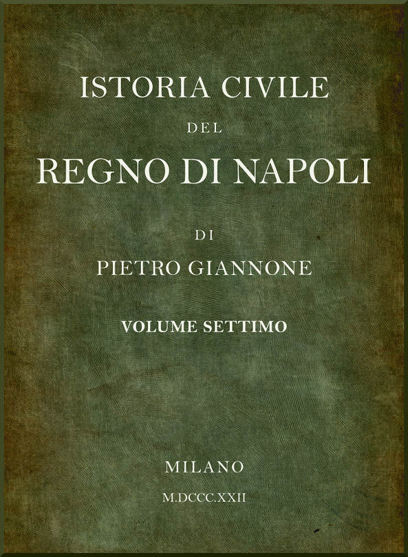 Napoli Krallığı'nın Sivil Tarihi, cilt 7