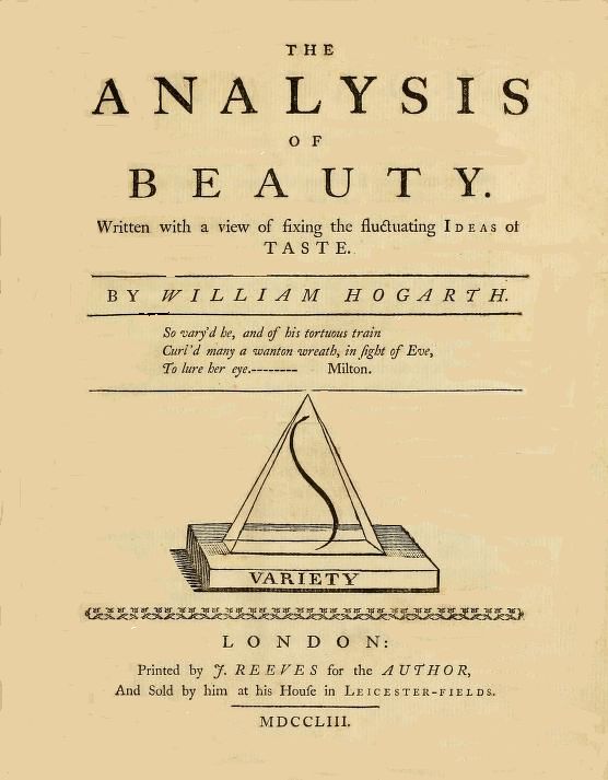 The Analysis of Beauty&#10;Written with a view of fixing the fluctuating ideas of taste