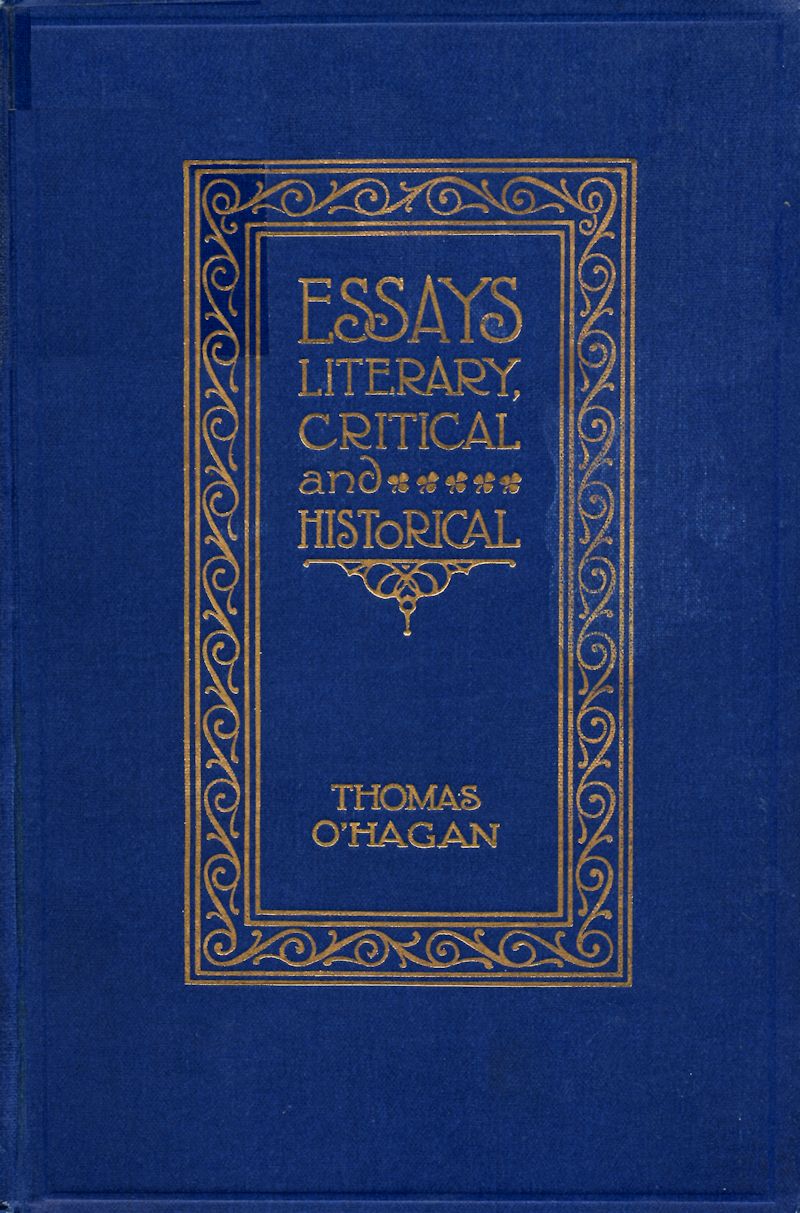 Essays Literary, Critical and Historical