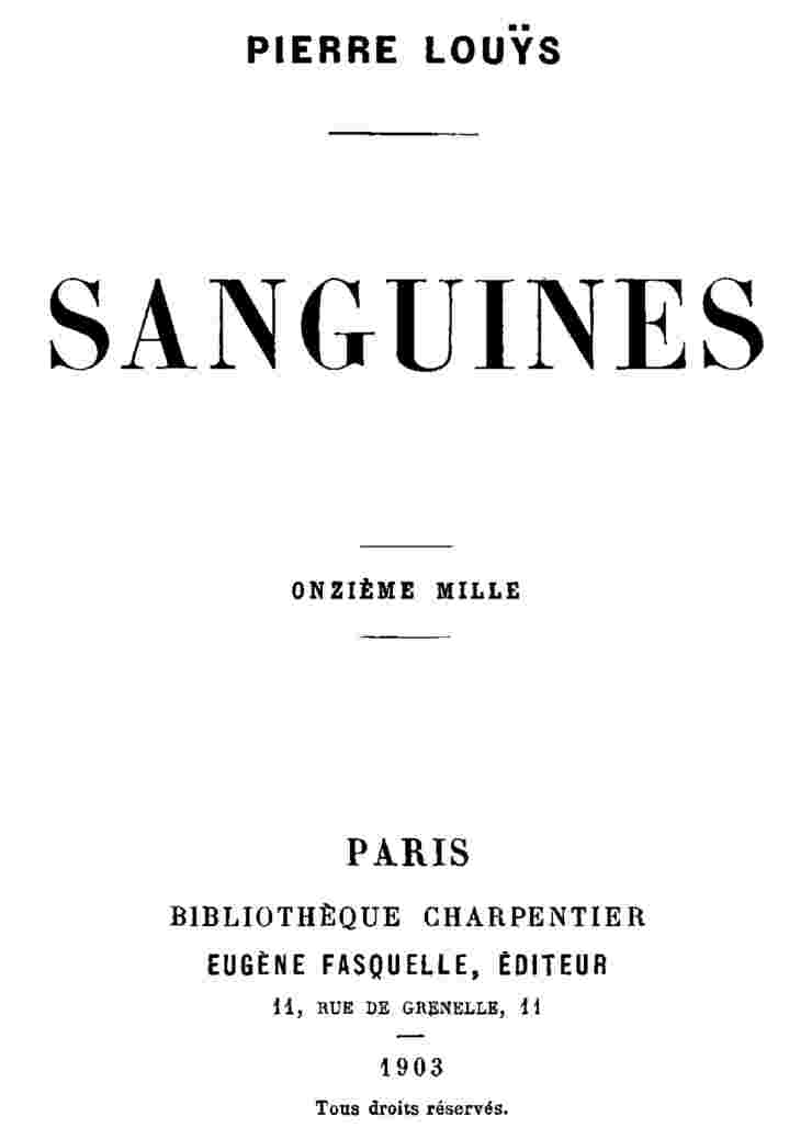 Sanguines