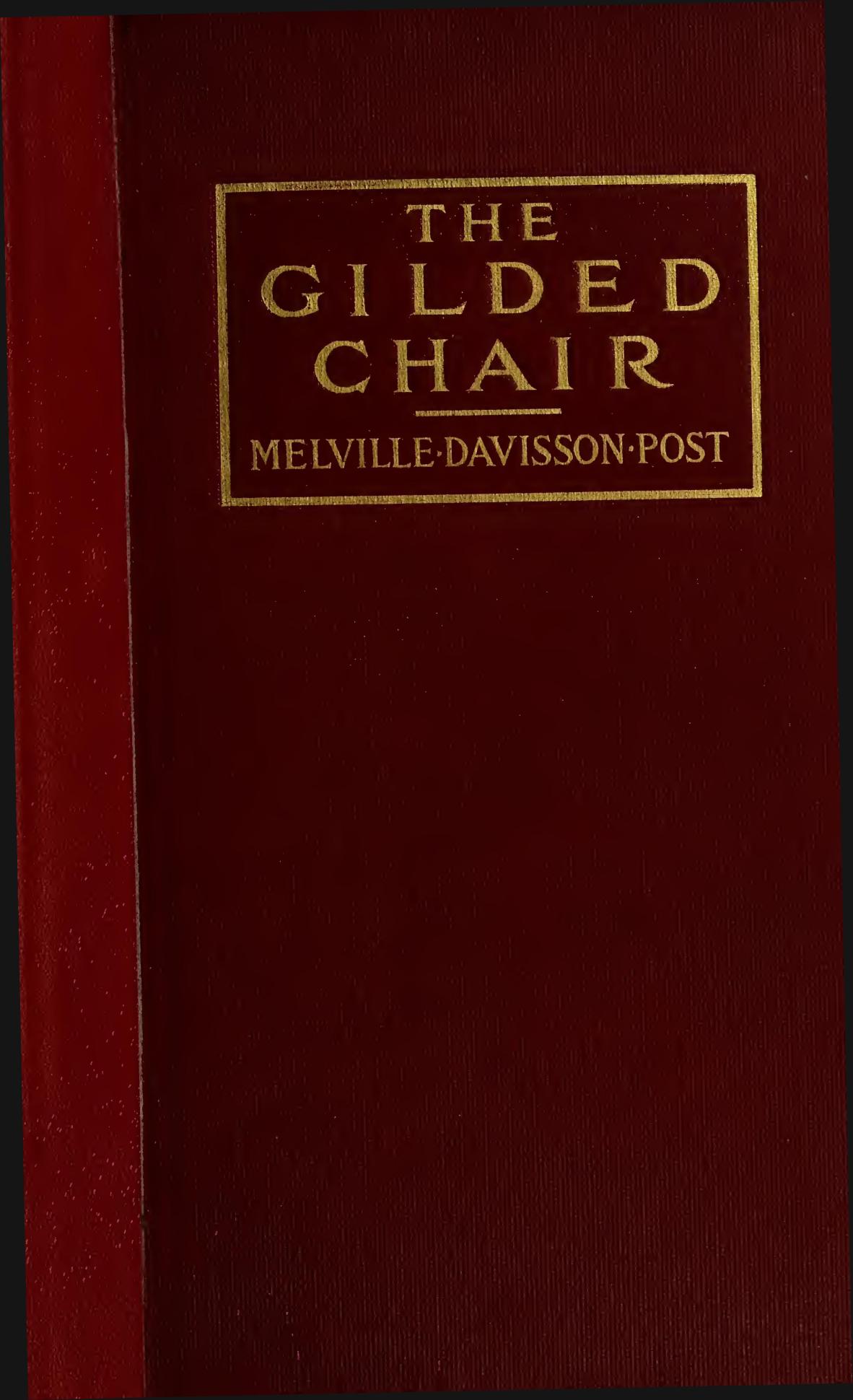 The Gilded Chair: A Novel