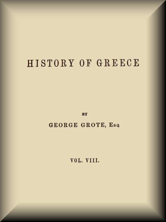 History of Greece, Volume 08 (of 12)
