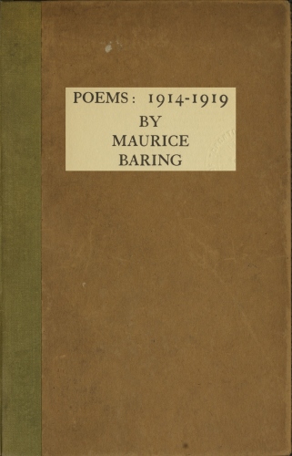 Poems, 1914-1919