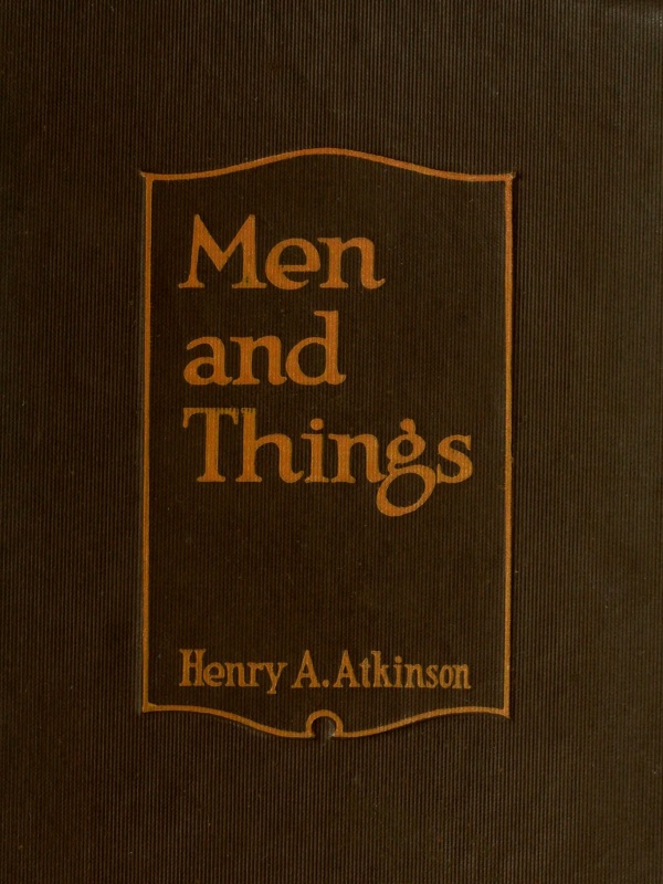 Men and Things