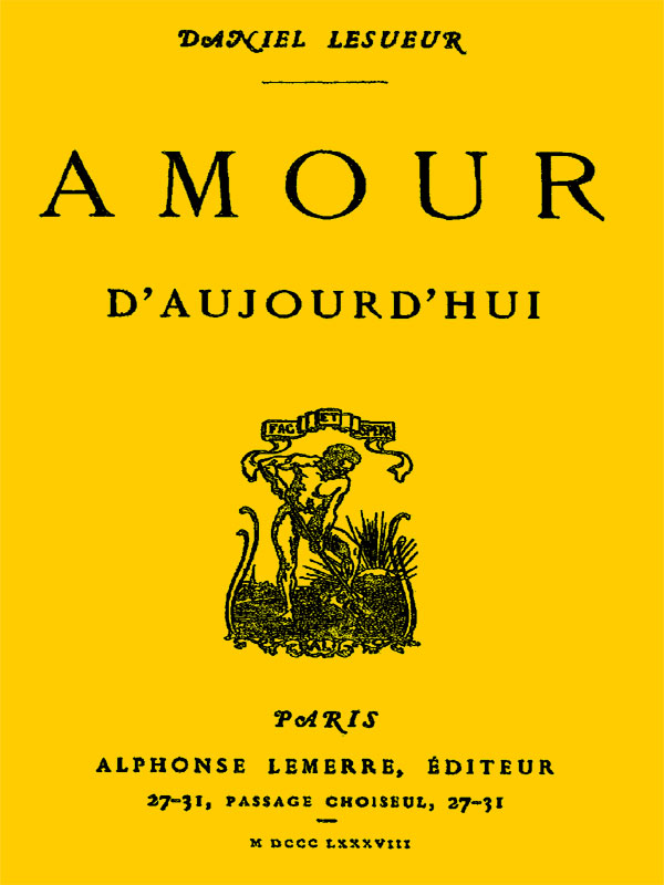 Amour d'aujourd'hui