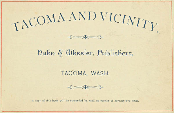 Tacoma and Vicinity