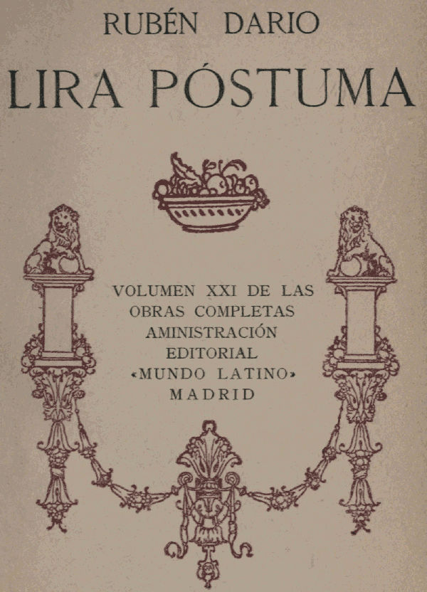 Lira Póstuma&#10;Obras Completas Vol. XXI