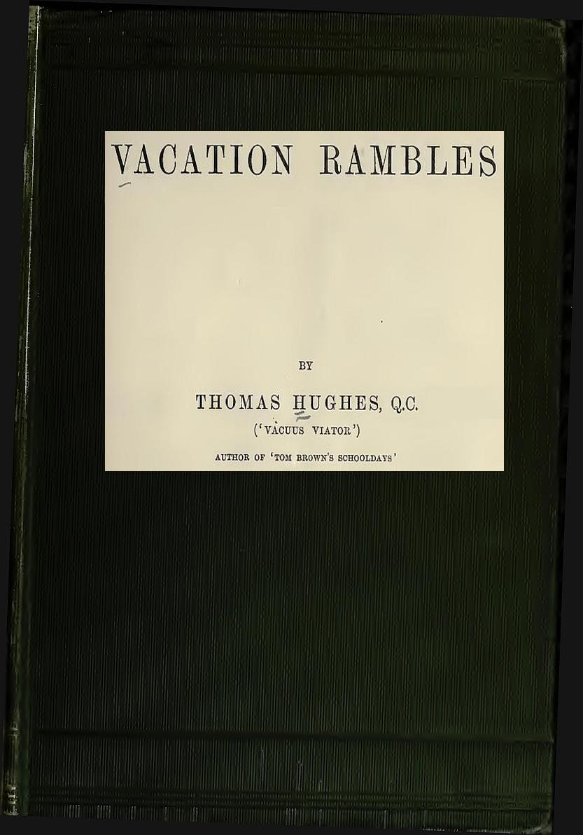 Vacation Rambles
