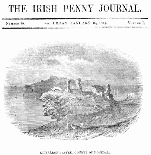 İrlanda Penny Dergisi, Cilt 1 No. 29, 16 Ocak 1841