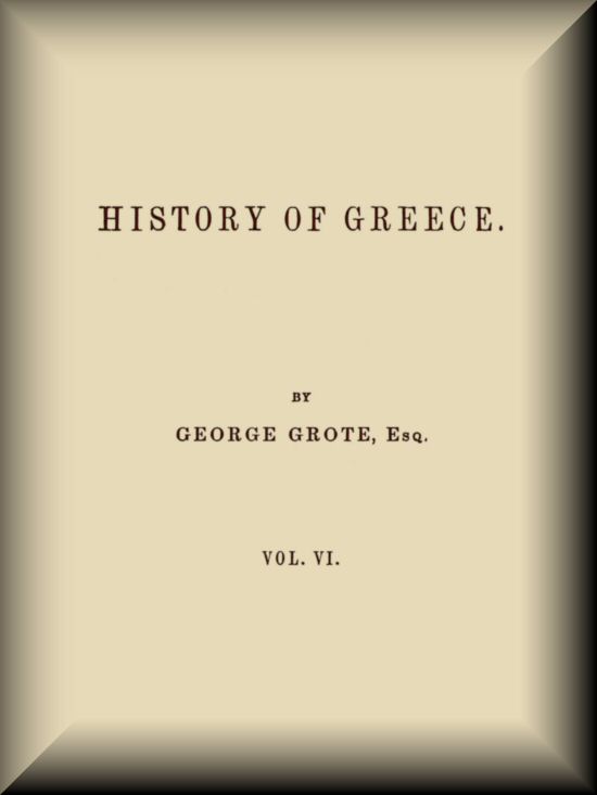 History of Greece, Volume 06 (of 12)