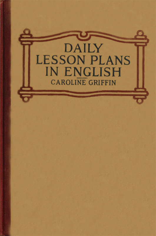 Daily Lesson Plans in English