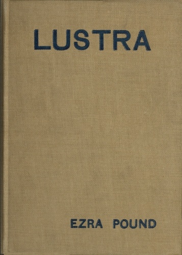 Lustra of Ezra Pound