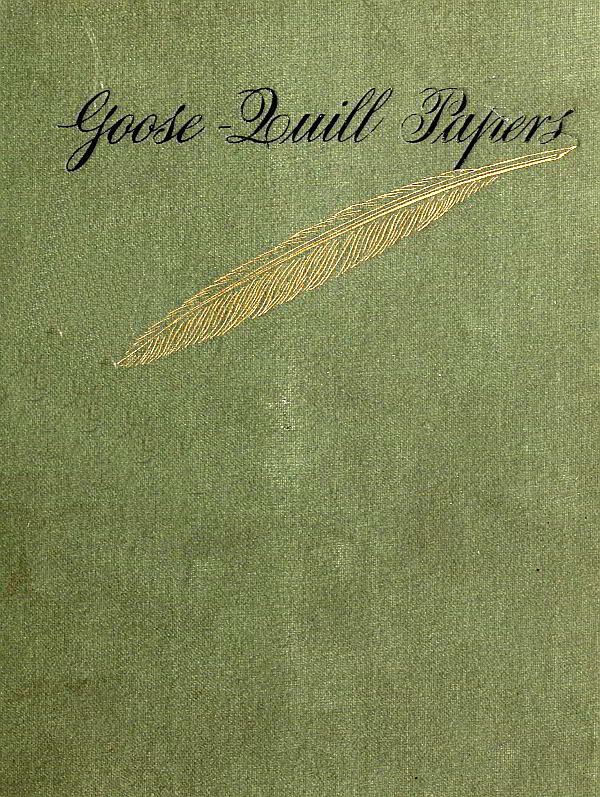 Goose-Quill Papers