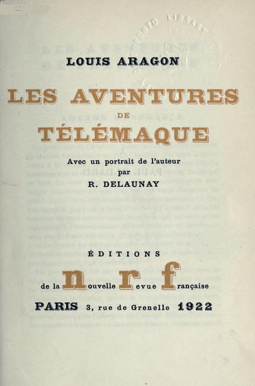 Les aventures de Télémaque