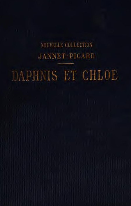 Longus'un Pastoral Romanı, ya da Daphnis ve Chloé