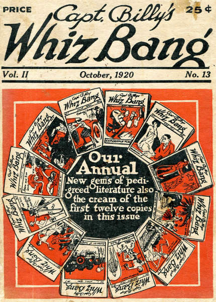 Captain Billy's Whiz Bang, Vol. 2. No. 13, October, 1920&#10;America's Magazine of Wit, Humor and Filosophy