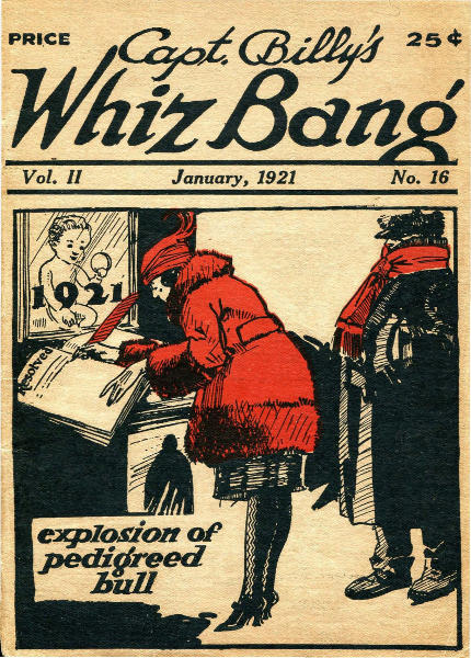 Captain Billy's Whiz Bang, Vol. 2. No. 16, January, 1921&#10;America's Magazine of Wit, Humor and Filosophy