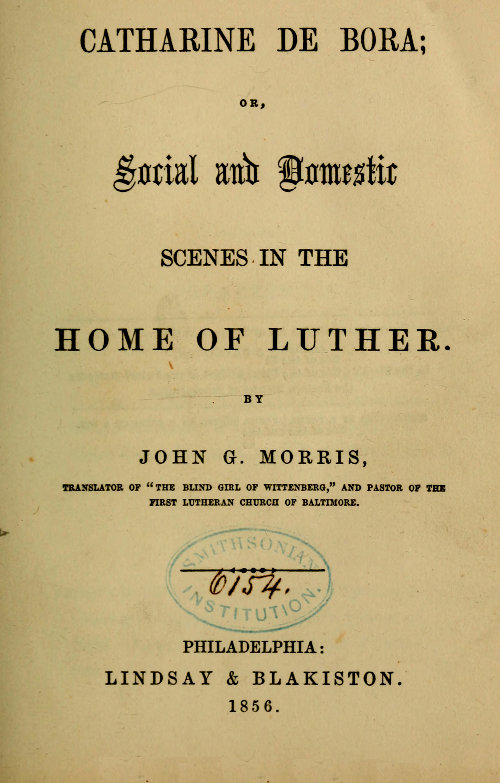 Katharina von Bora: Luther'in Evi'nde Sosyal ve Aile Sahneleri