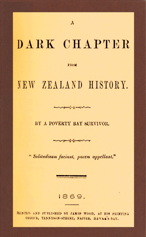 A Dark Chapter from New Zealand History