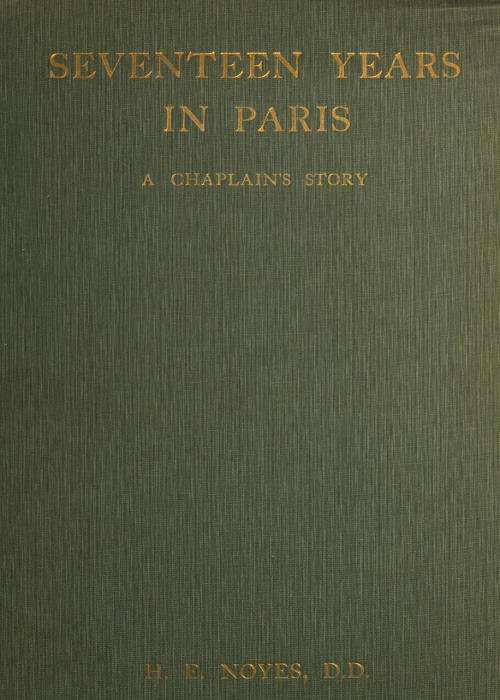 Seventeen Years in Paris: A Chaplain's Story
