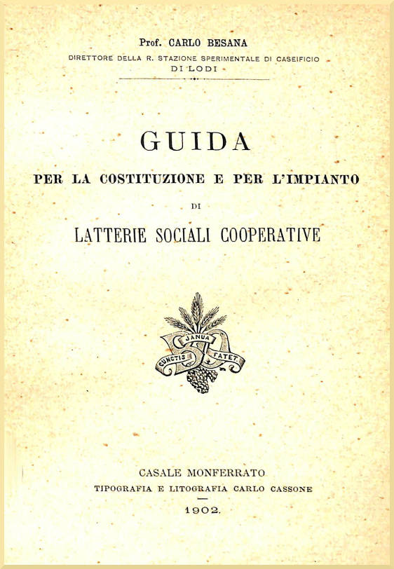 Guida per la costituzione e per l'impianto di latterie sociali cooperative
