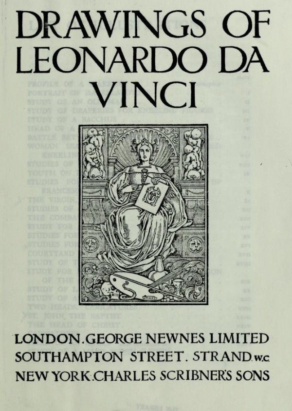 The Drawings of Leonardo da Vinci