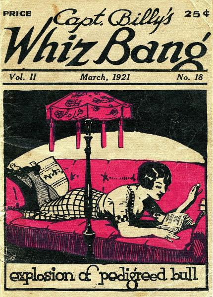 Captain Billy's Whiz Bang, Vol. 2, No. 18, March, 1921&#10;America's Magazine of Wit, Humor and Filosophy