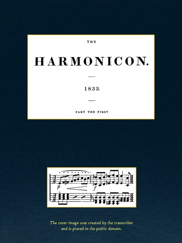 The Harmonicon. Part the First