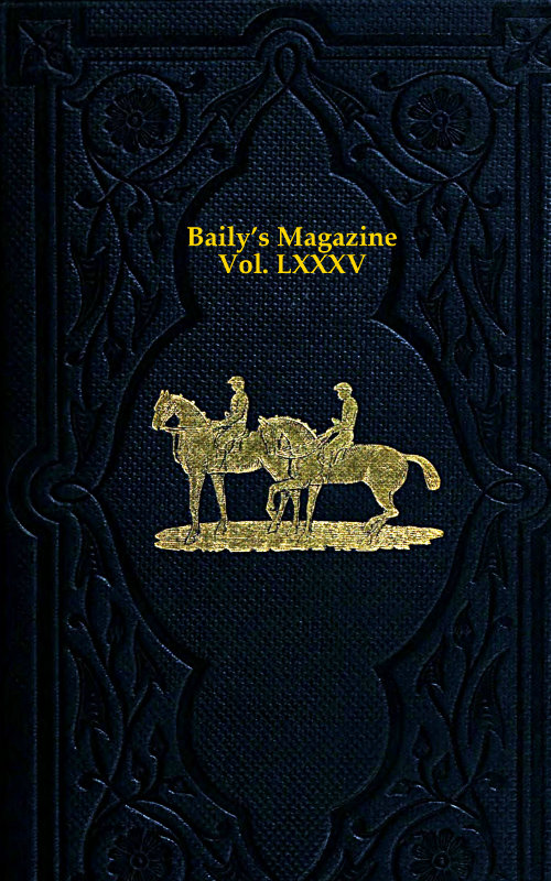 Baily's Magazine of Sports and Pastimes, Volume 85&#10;January to June, 1906