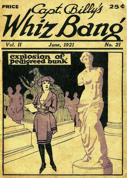 Captain Billy's Whiz Bang, Vol. 2, No. 21, June, 1921&#10;America's Magazine of Wit, Humor and Filosophy