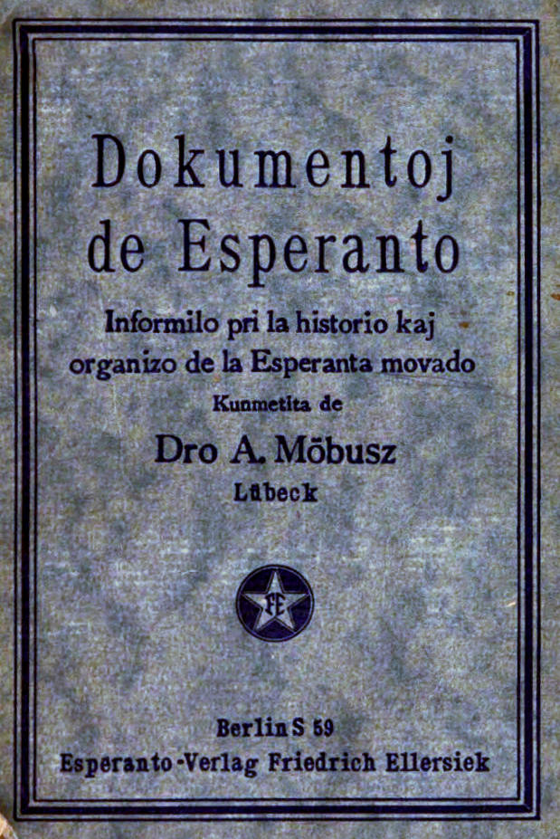 Dokumentoj de Esperanto&#10;Informilo pri la historio kaj organizo de la Esperanta movado