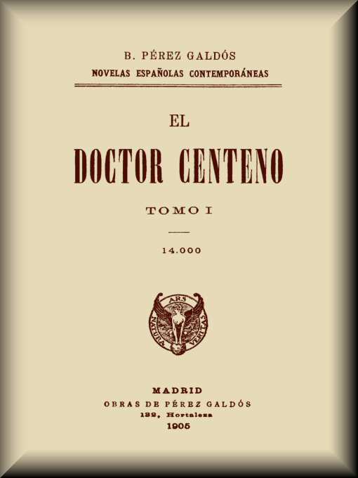 El Doctor Centeno (Tomo I) -> Doktor Centeno (Cilt I)