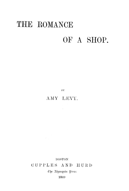 title page