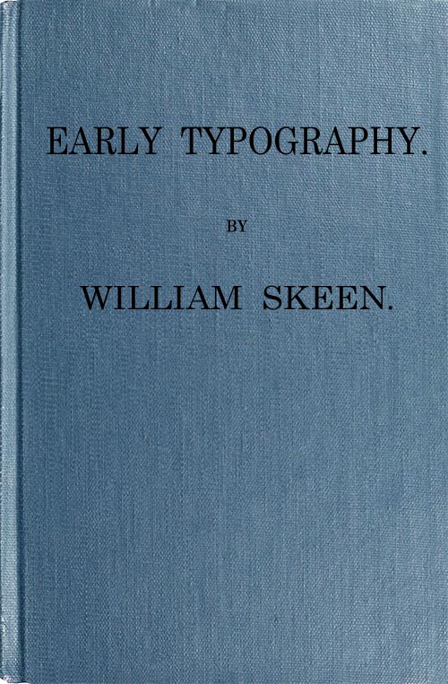 Early Typography