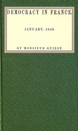 Democracy in France. January 1849