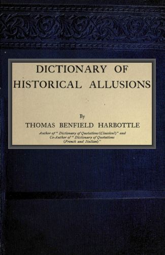 Dictionary of Historical Allusions