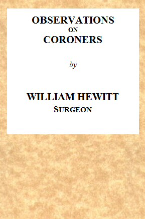 Observations on Coroners