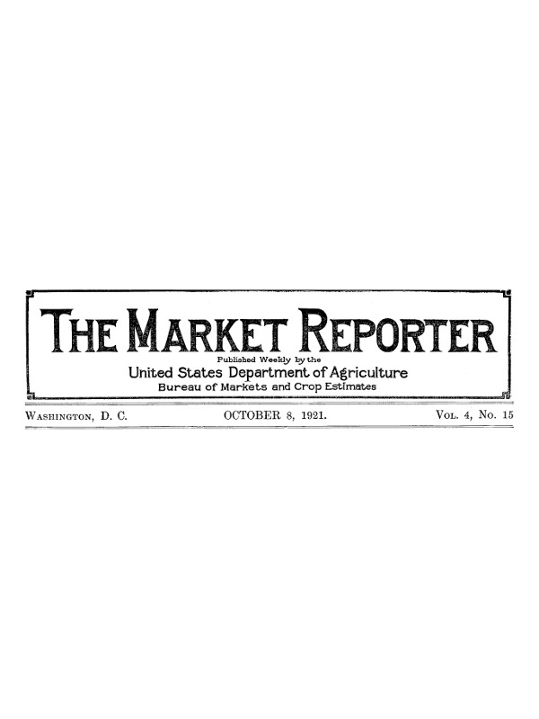 The Market Reporter, Vol. 4, No. 15