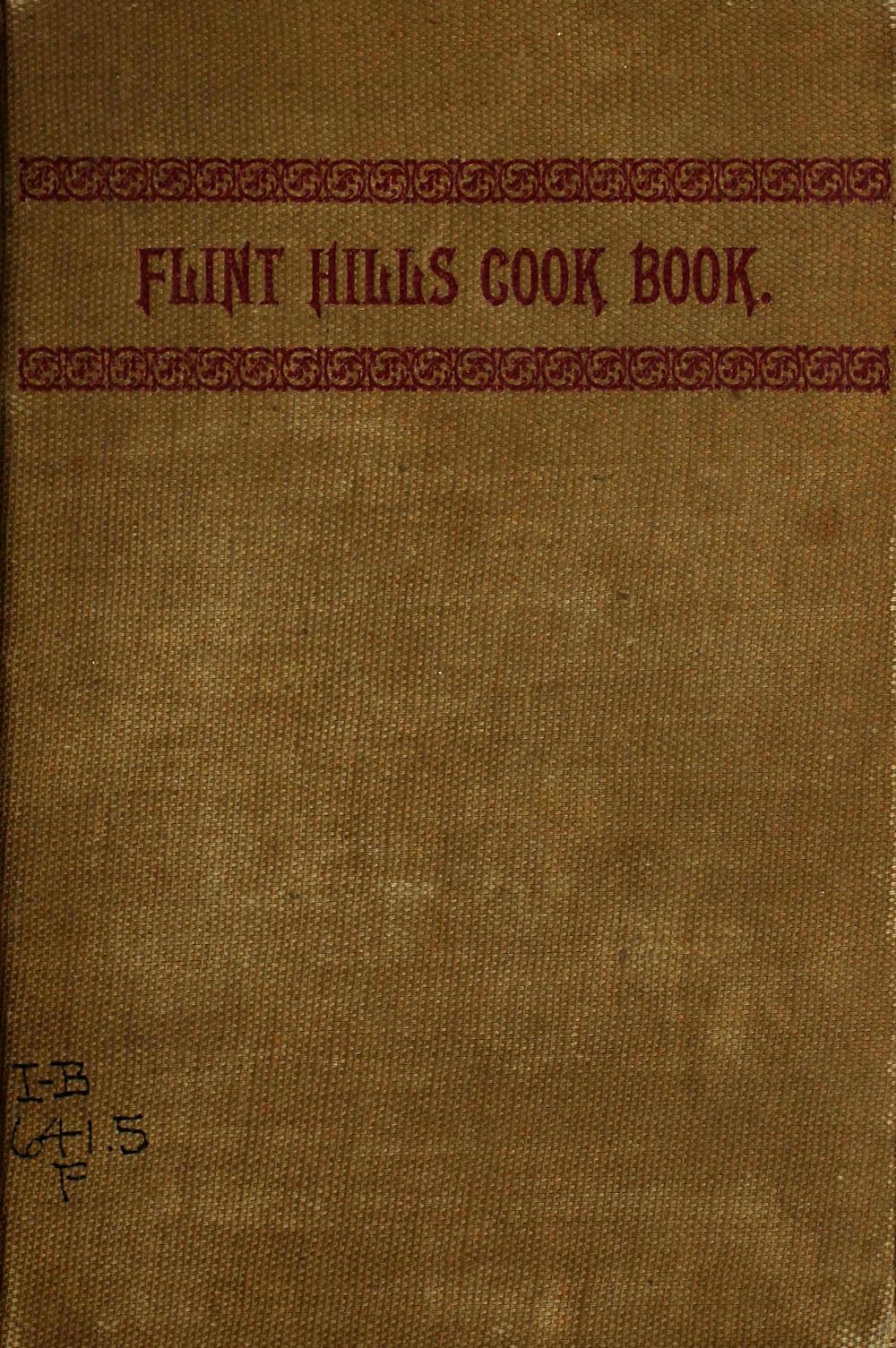 Flint Hills Cook Book