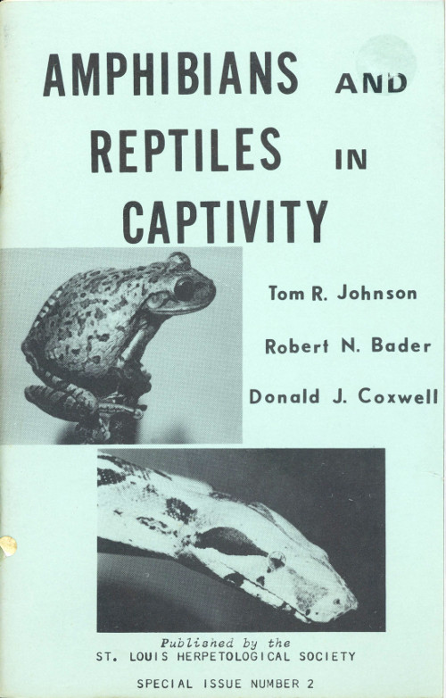 Amphibians and Reptiles in Captivity