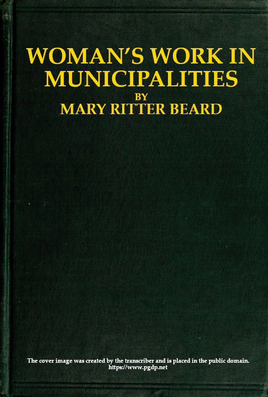 Woman's work in municipalities