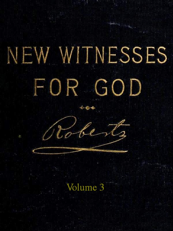 New Witnesses for God (Volume 3 of 3)