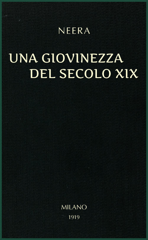 Una giovinezza del secolo XIX