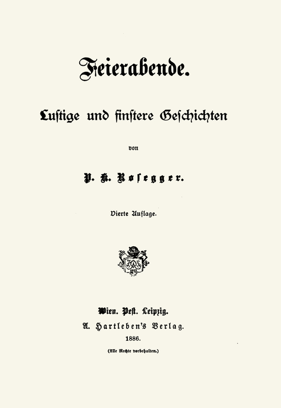 Feierabende: Lustige und finstere Geschichten