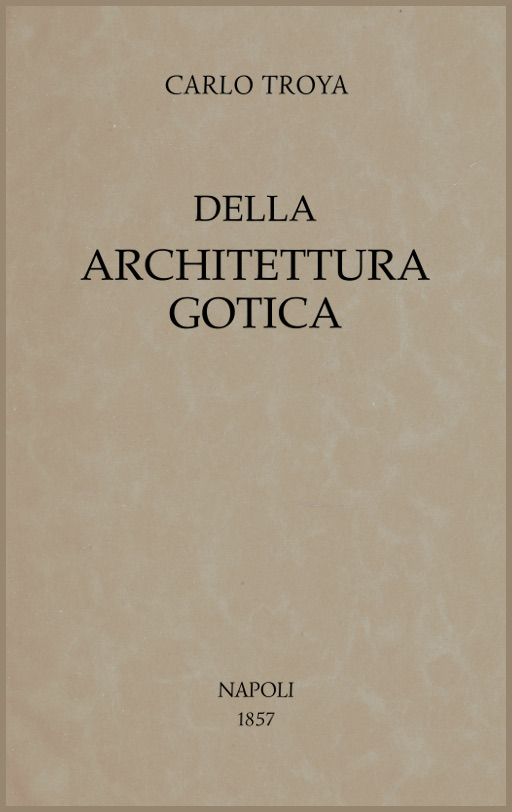 Della architettura gotica