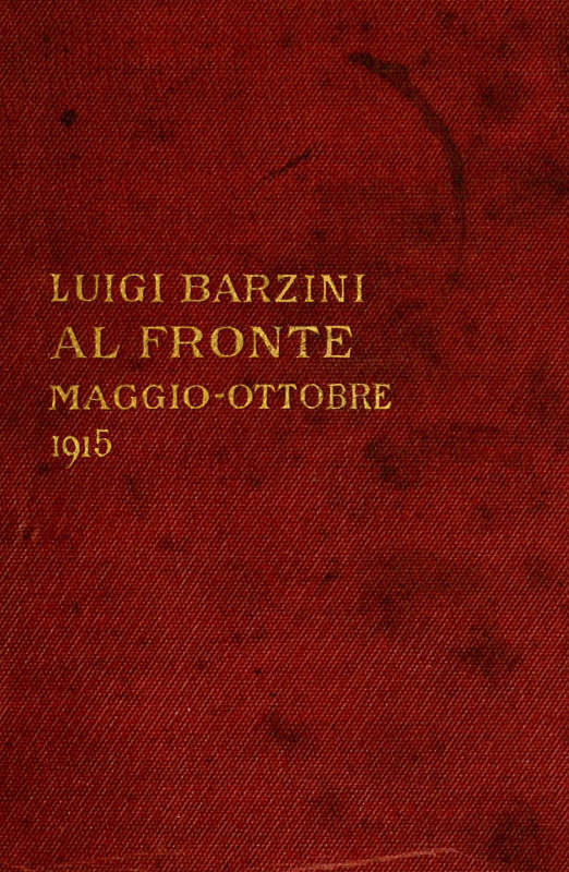 Al fronte (maggio-ottobre 1915)