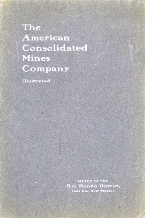 The American Consolidated Mines Company (1903)