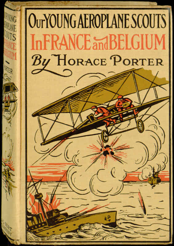 Our Young Aeroplane Scouts in France and Belgium&#10;Or, Saving the Fortunes of the Trouvilles